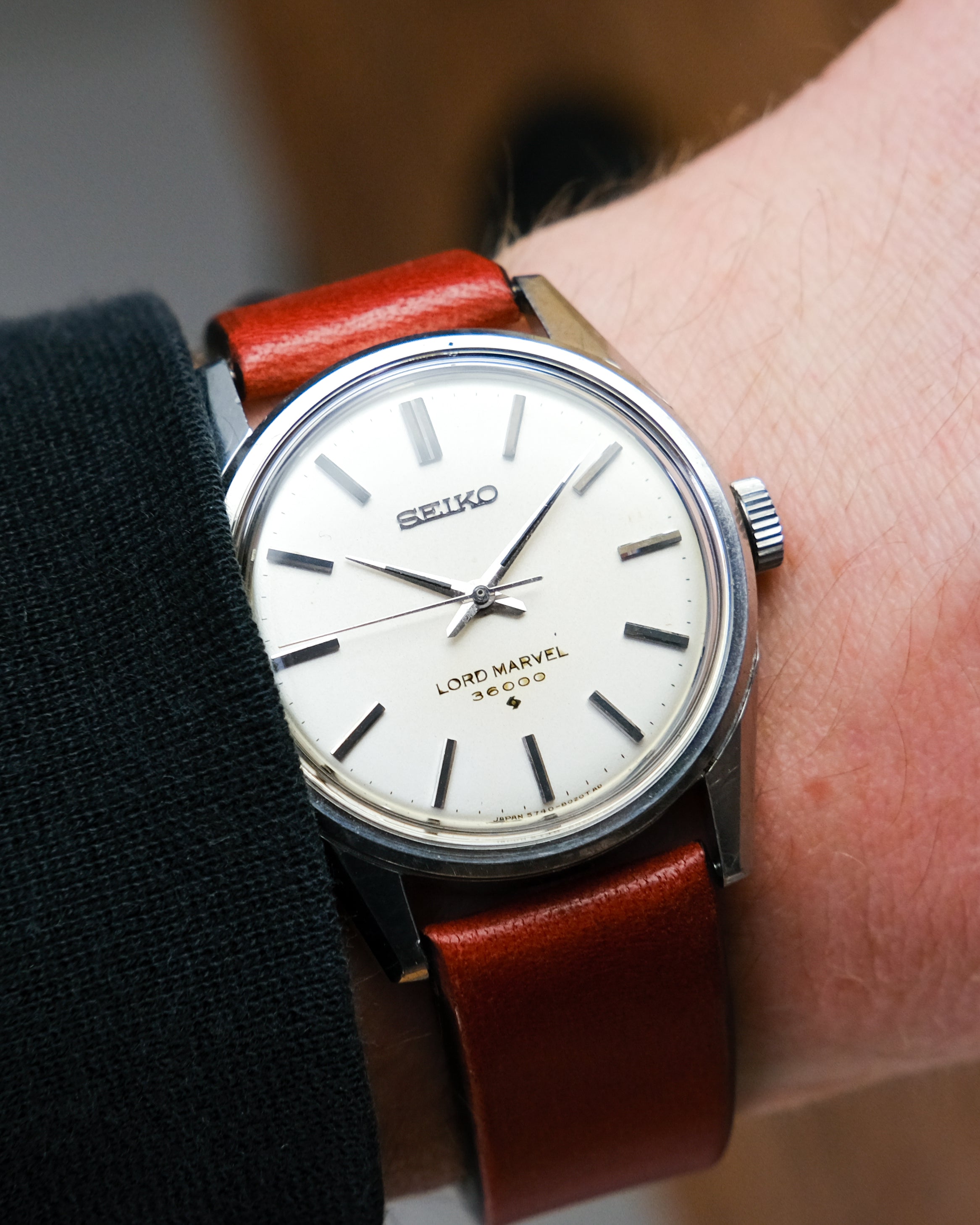 Seiko Lord Marvel 5740-8000 Patina HORSE SHOE – Perpetual Watch