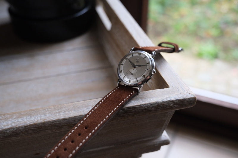 Brown - suede - brown stitch Perpetual Watch Lover 