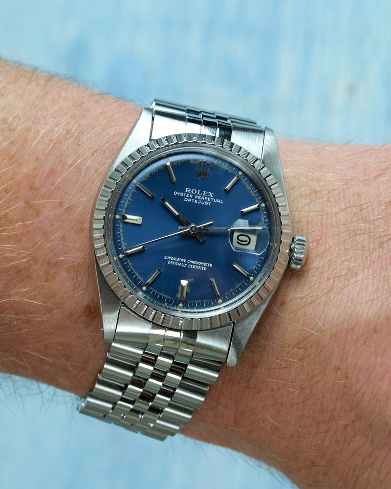 Rolex 1603 Blue dial