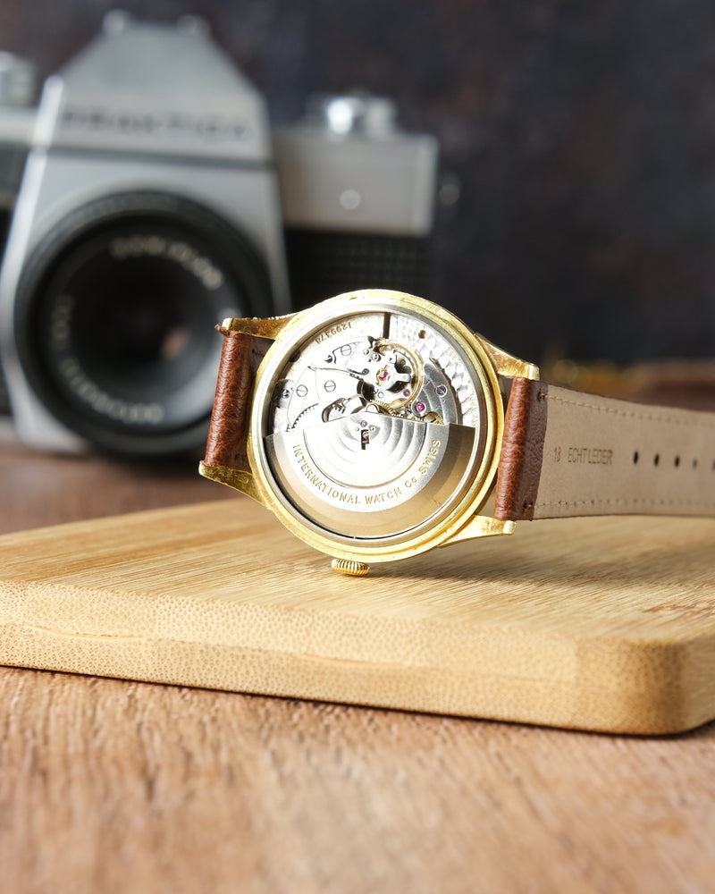 IWC International watch company in Yellow gold cal 852