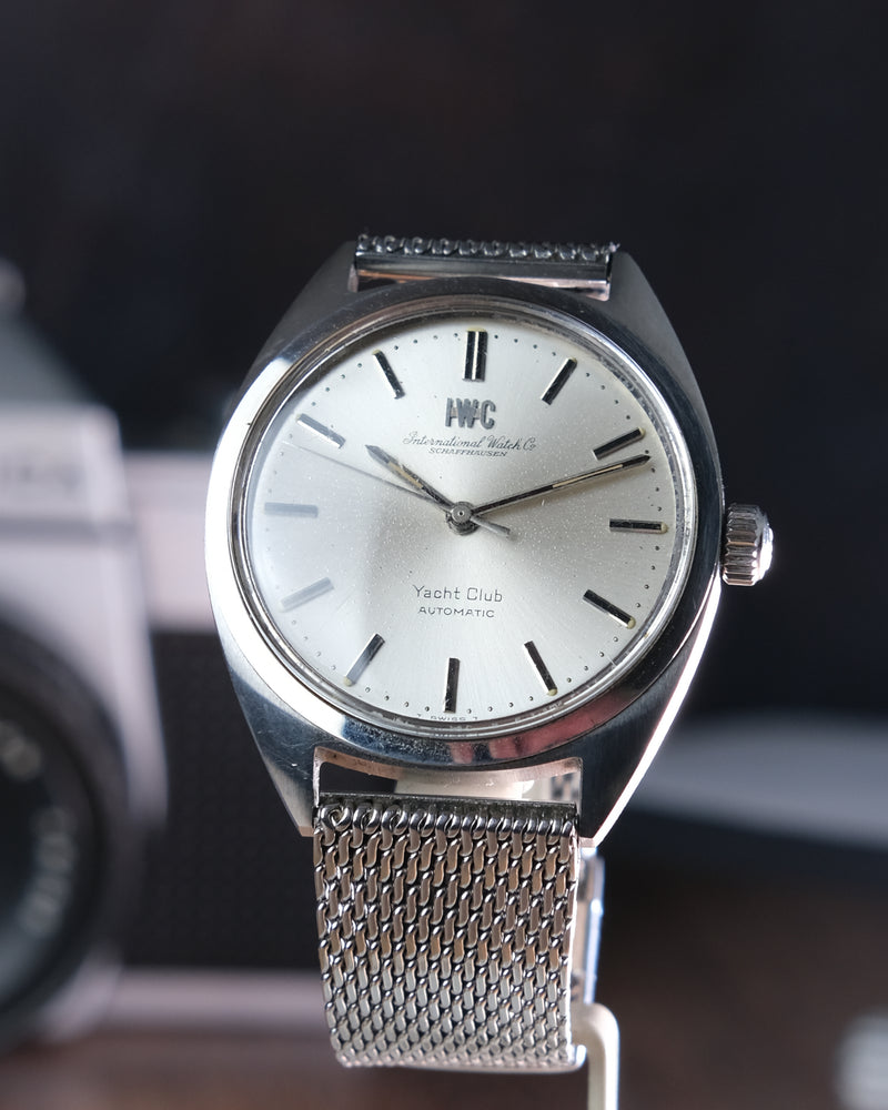 IWC Yacht club on Mesh bracelet