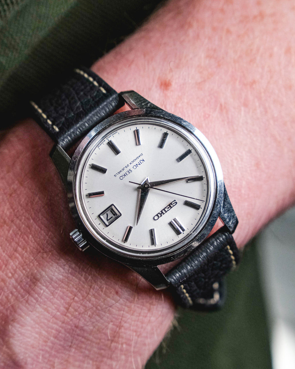 Seiko King seiko 4402-8000 KingSeiko emblem – Perpetual Watch