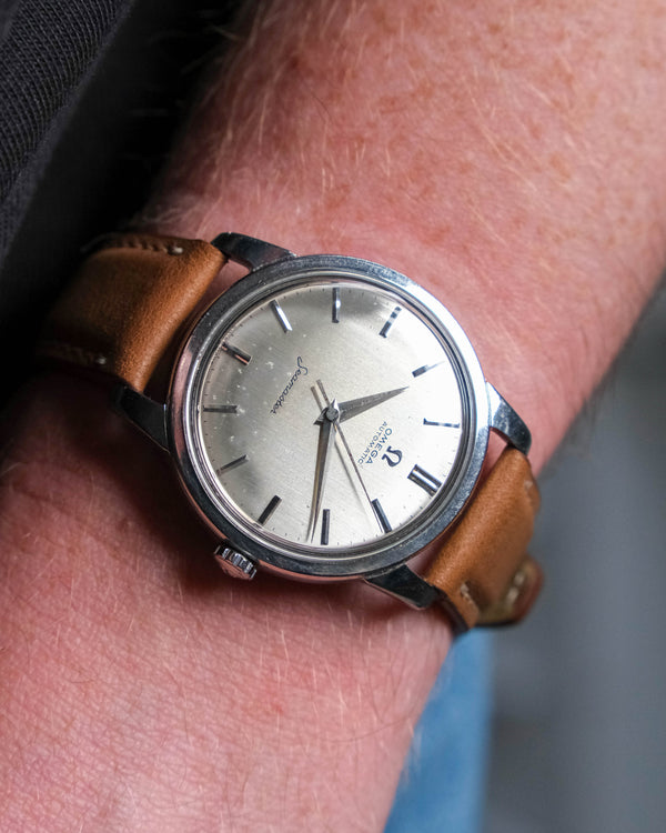 Omega Seamaster 165011 vertical brush jumbo – Perpetual Watch