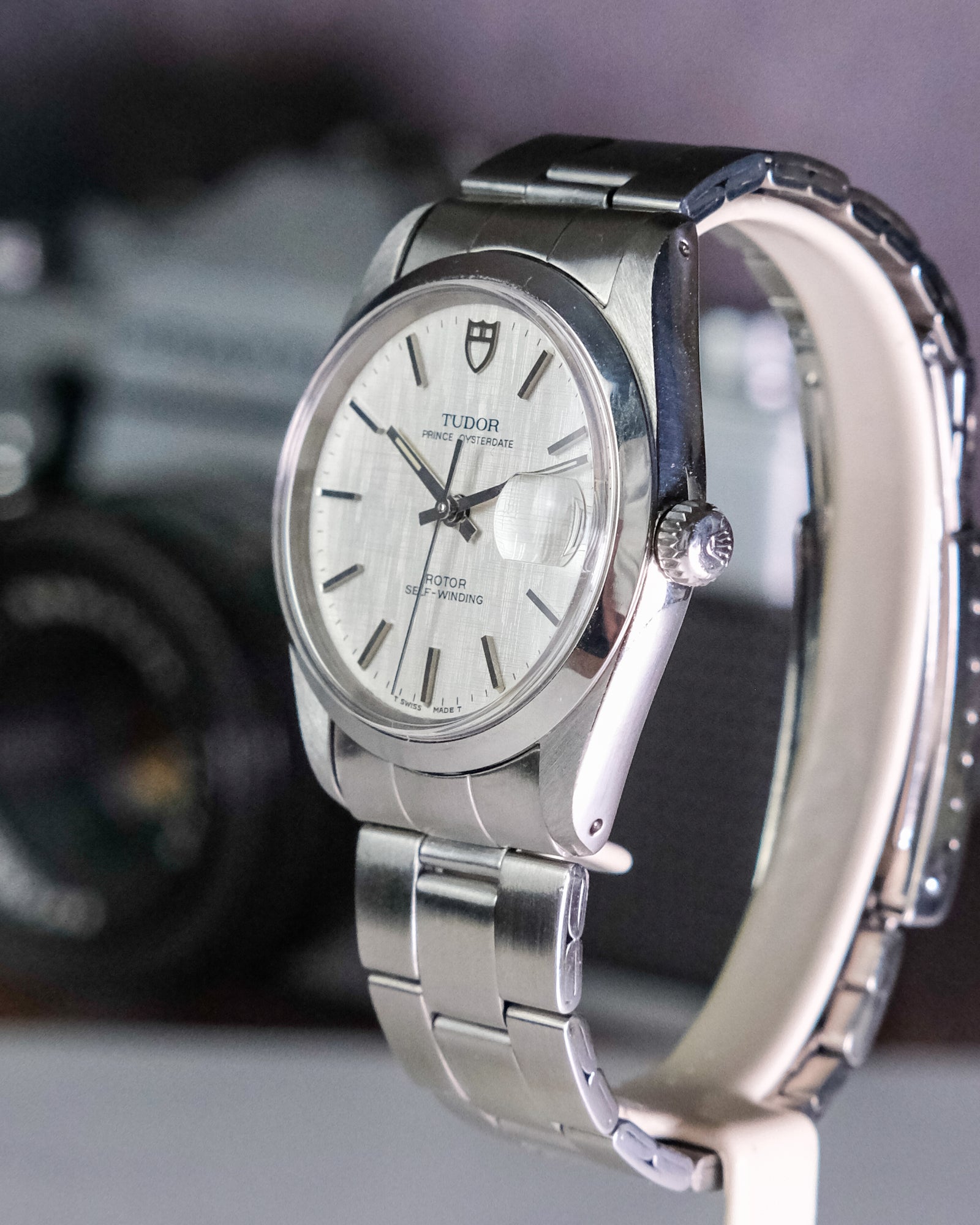 Tudor Tudor Prince Oyster Date 74020 with Linnen Dial Mint