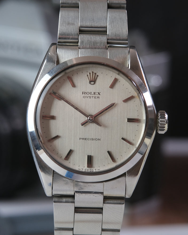 Rolex 6427 oyster 1969 textured dial WITH PAPERS