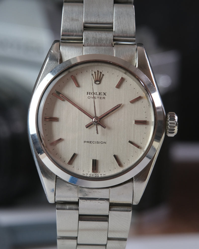 Rolex 6427 oyster 1969 textured dial WITH PAPERS