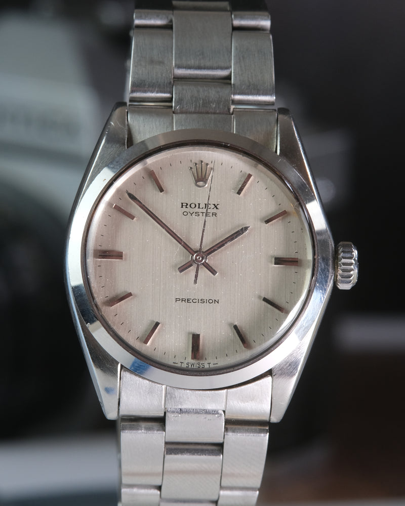 Rolex 6427 oyster 1969 textured dial WITH PAPERS