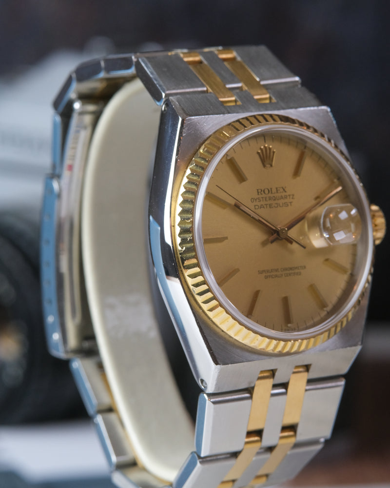 Rolex Oysterquartz 2-tone 17013 champagne dial