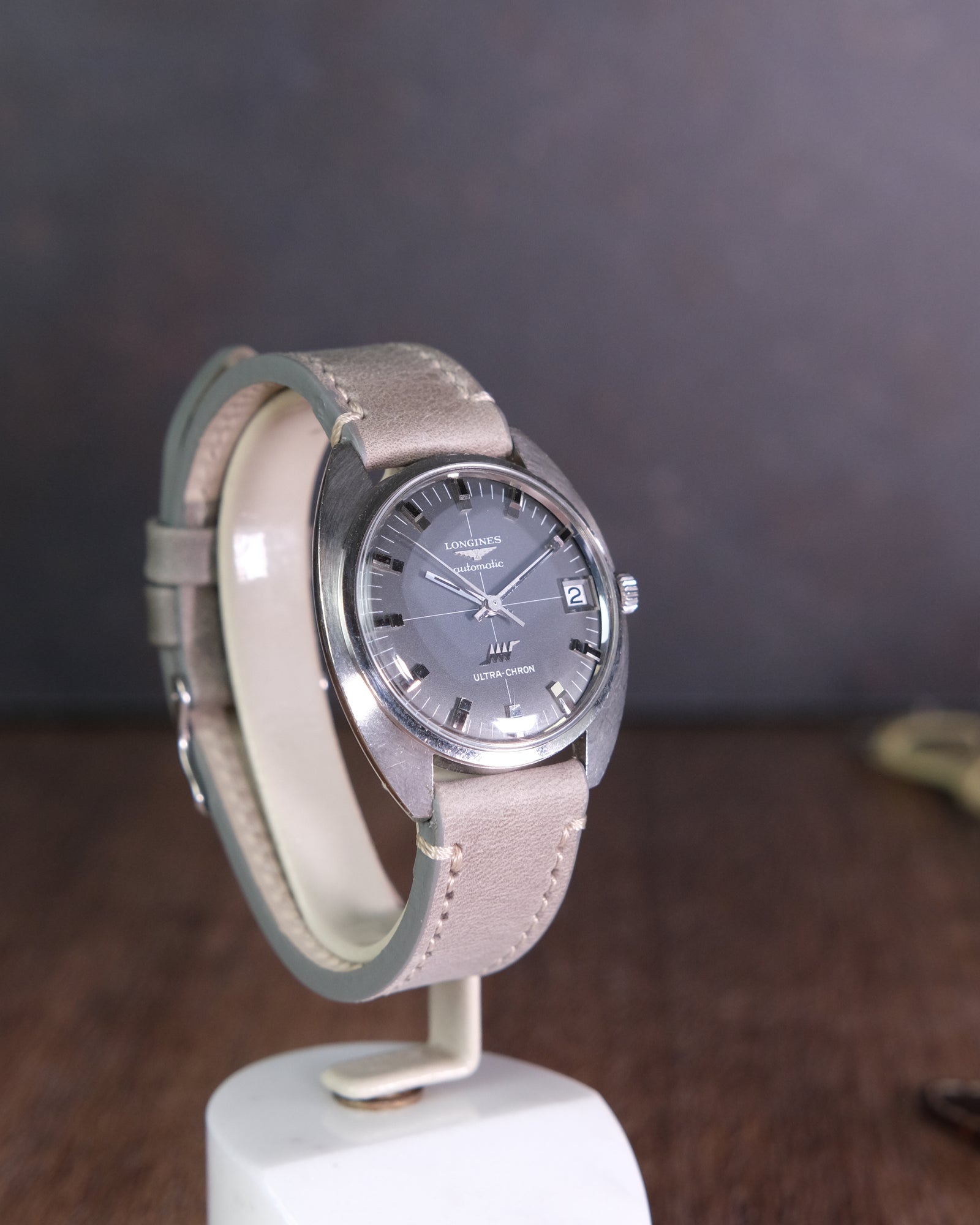 Longines Ultra Chron Cal 431 Ghost grey Dial – Perpetual Watch