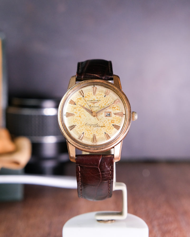 Longines Conquest Admiral Calendar ref 9004 patina