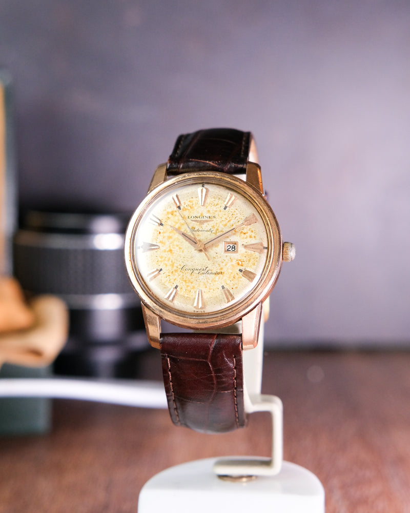 Longines Conquest Admiral Calendar ref 9004 patina