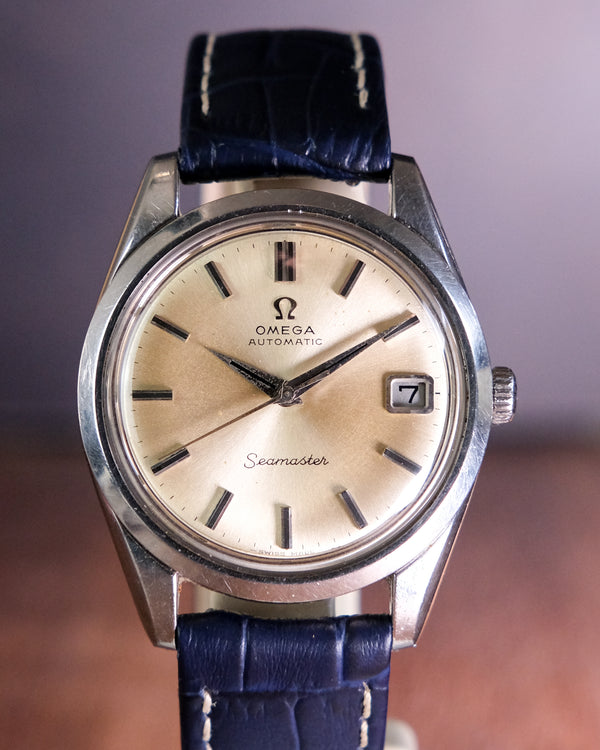 Omega Seamaster 166.010 on leather strap from 1963