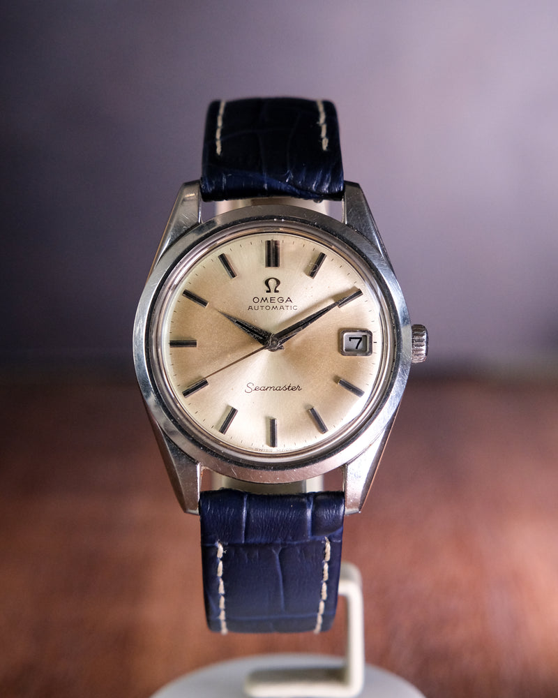 Omega Seamaster 166.010 on leather strap from 1963