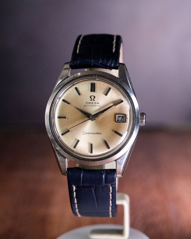 Omega Seamaster 166.010 on leather strap from 1963