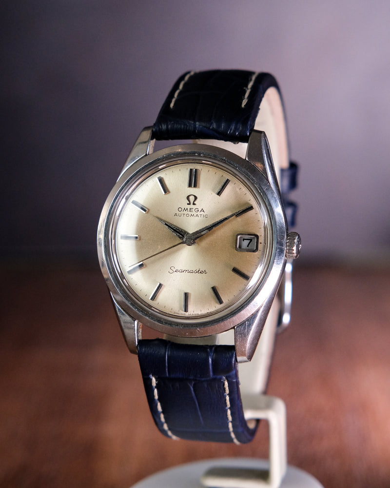 Omega Seamaster 166.010 on leather strap from 1963