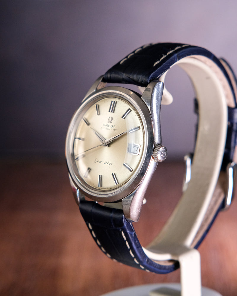 Omega Seamaster 166.010 on leather strap from 1963