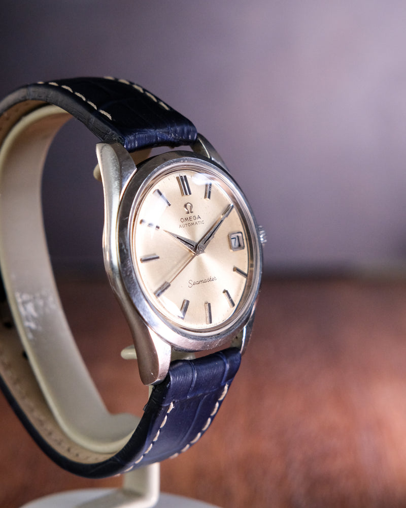 Omega Seamaster 166.010 on leather strap from 1963