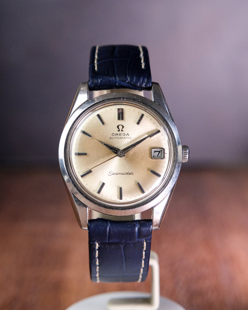 Omega Seamaster 166.010 on leather strap from 1963