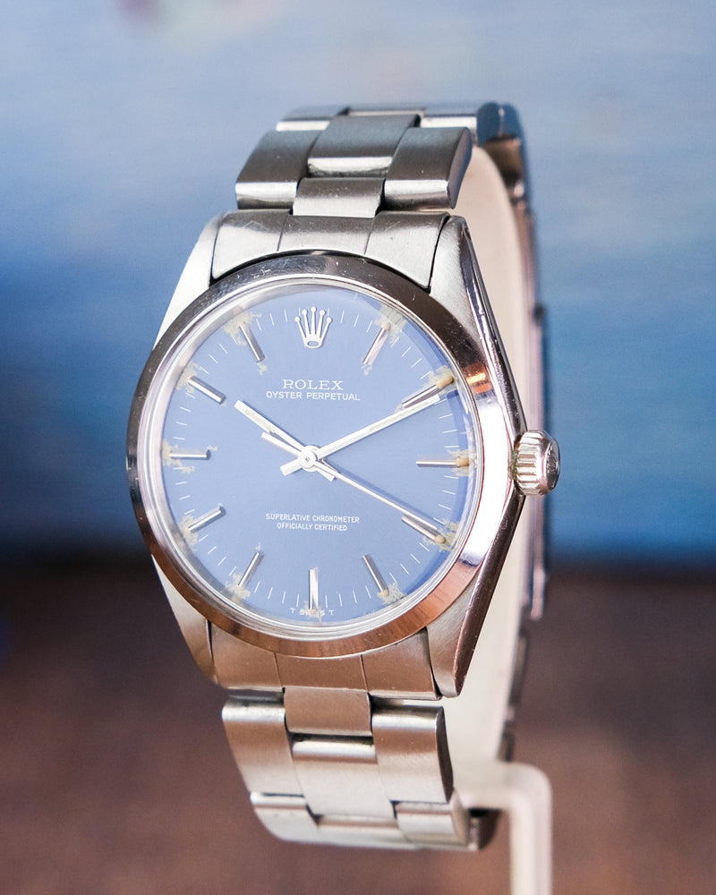 Rolex 1002 Oyster perpetual With Blue Dial