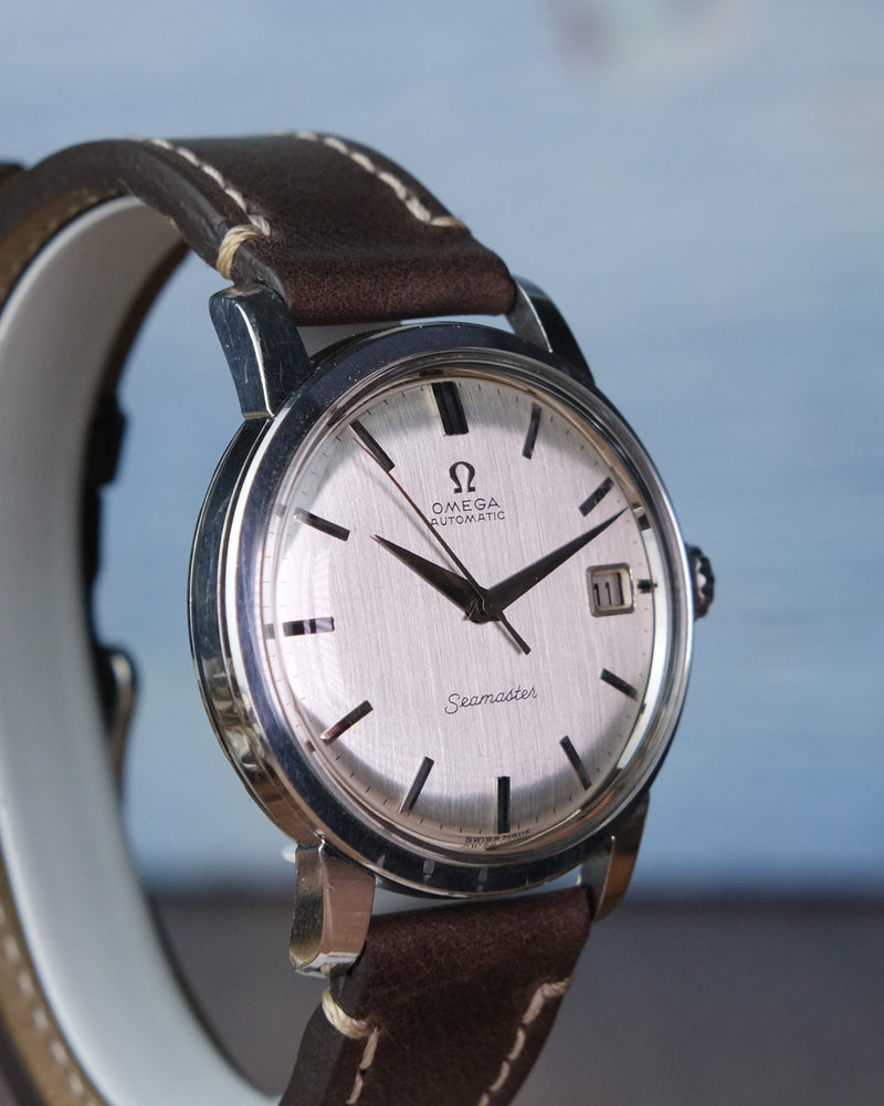 Omega Seamaster Ref 166011 Vertical Brush Unpolished Mint from 1965