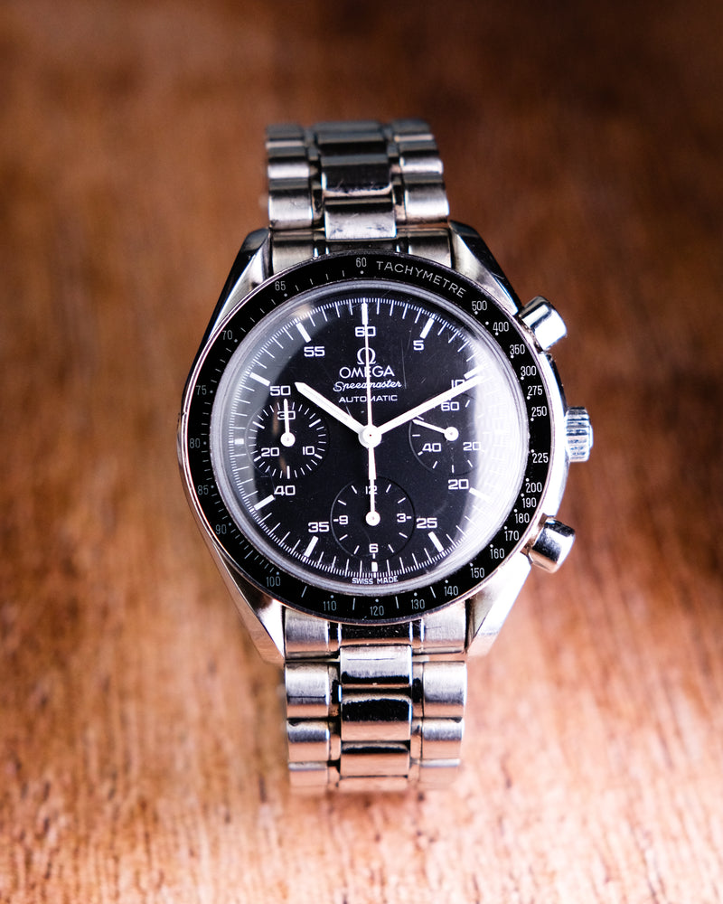 Omega speedmaster reduced 351050 With box and papers ( OMEGA SERVICE PRESENT)