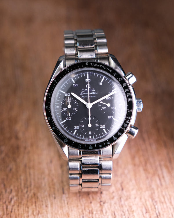 Omega speedmaster reduced 351050 With box and papers ( OMEGA SERVICE PRESENT)