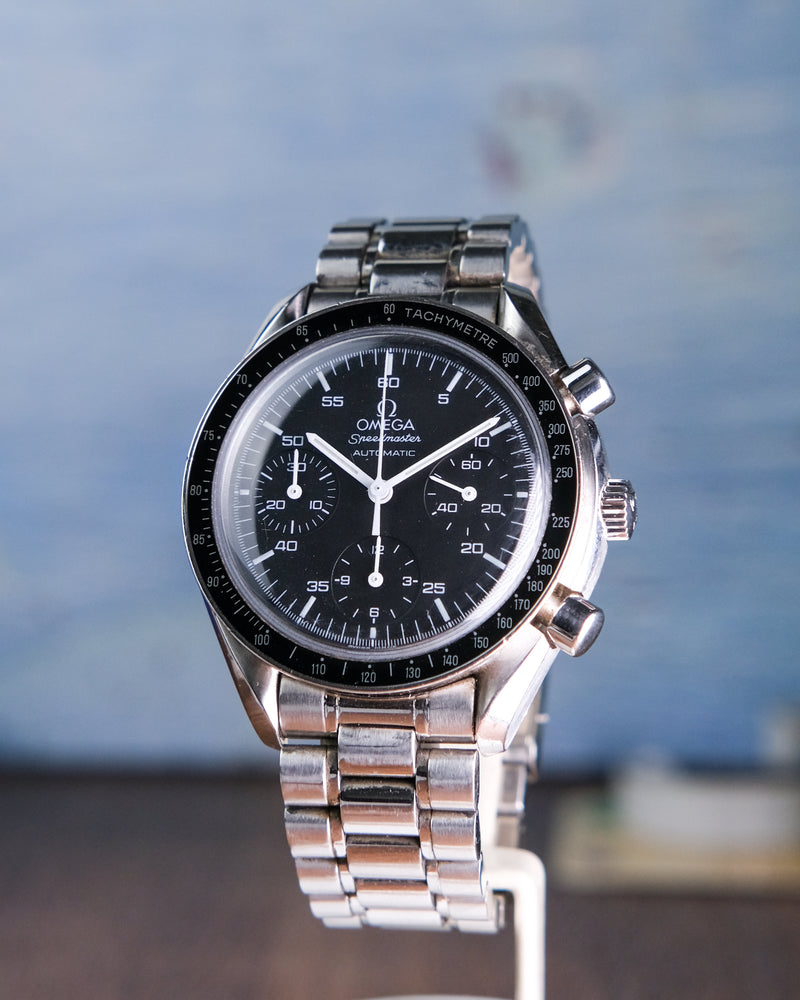 Omega speedmaster reduced 351050 With box and papers ( OMEGA SERVICE PRESENT)