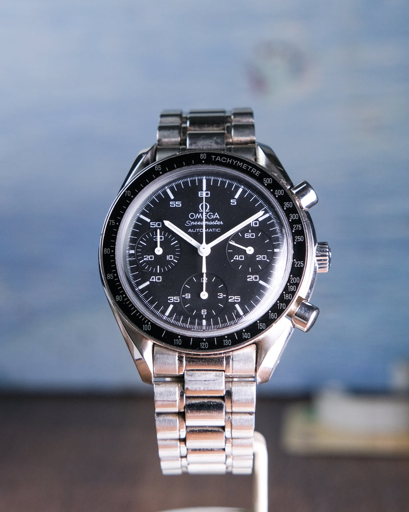 Omega speedmaster reduced 351050 With box and papers ( OMEGA SERVICE PRESENT)