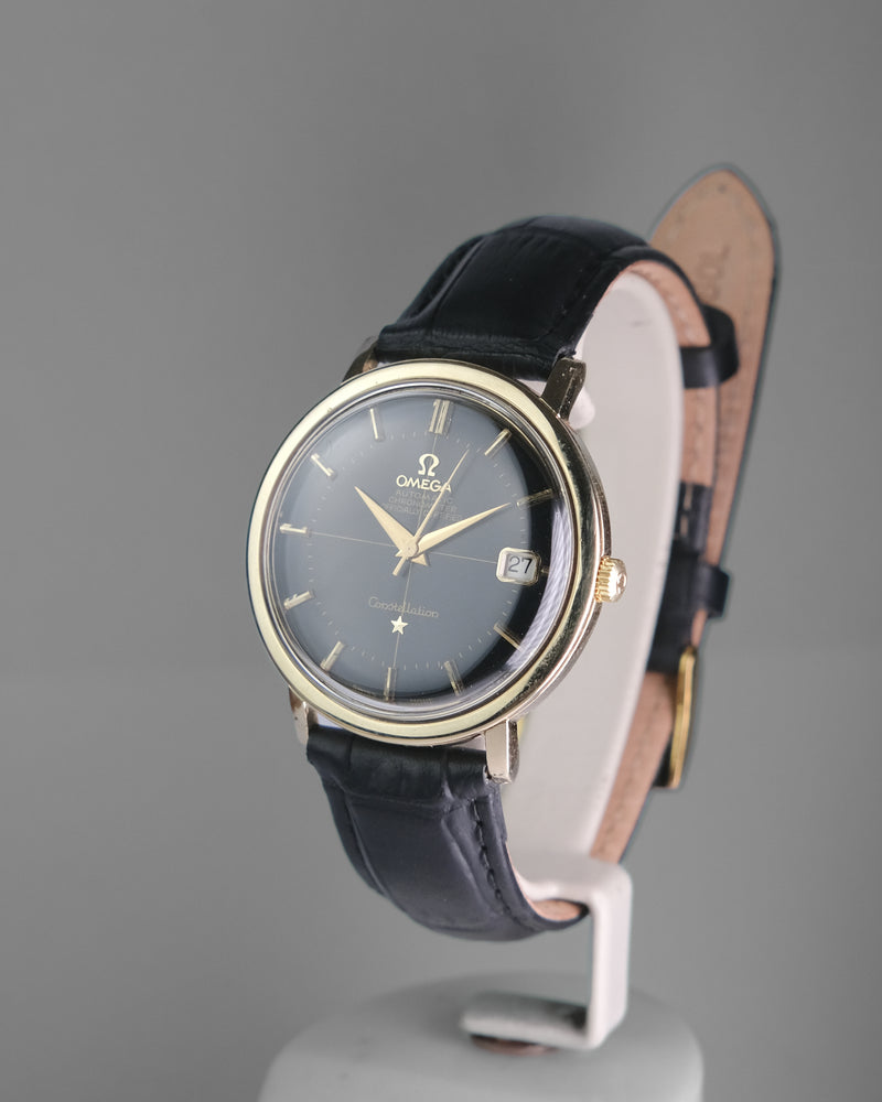 Omega Constellation 168.004 From 1962 with black Crosshair dial