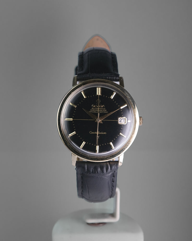 Omega Constellation 168.004 From 1962 with black Crosshair dial