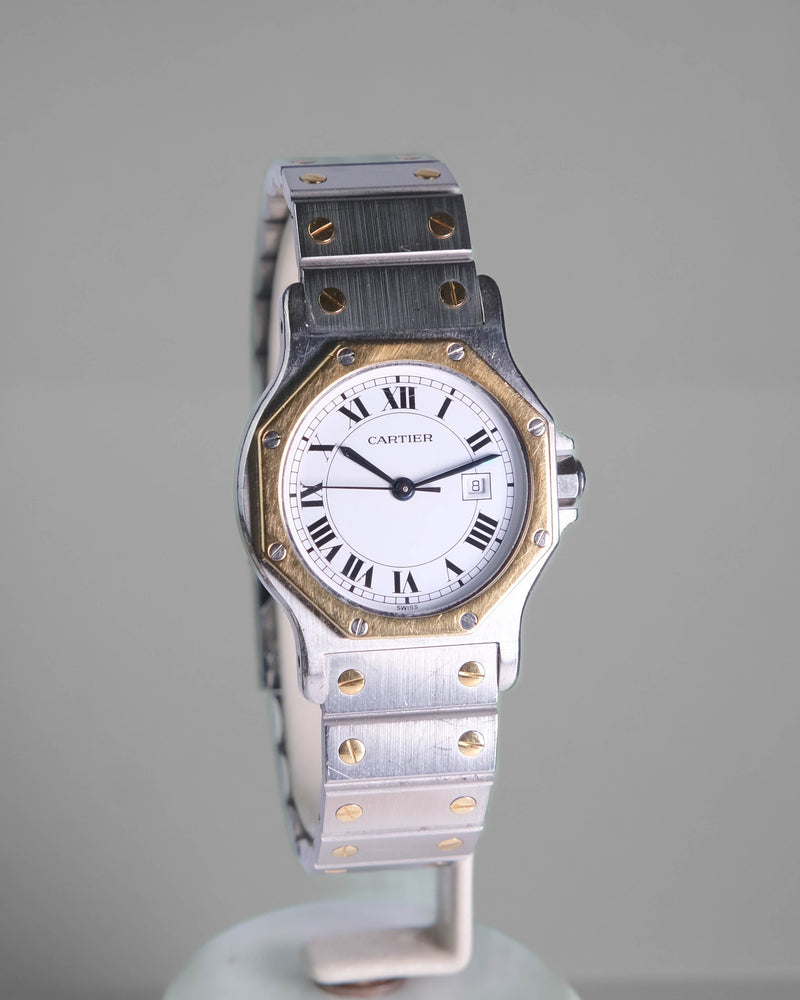 Cartier octagon Ref 2966 2 tone