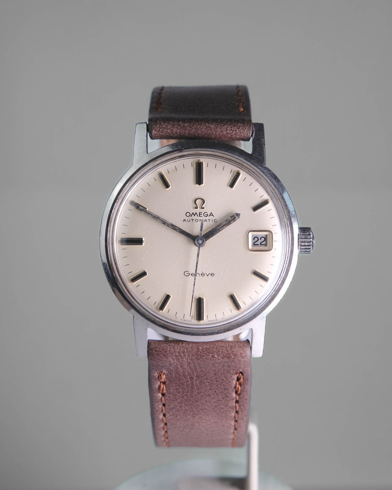 Omega Geneve Ref 166070 From 1970 CREAM dial