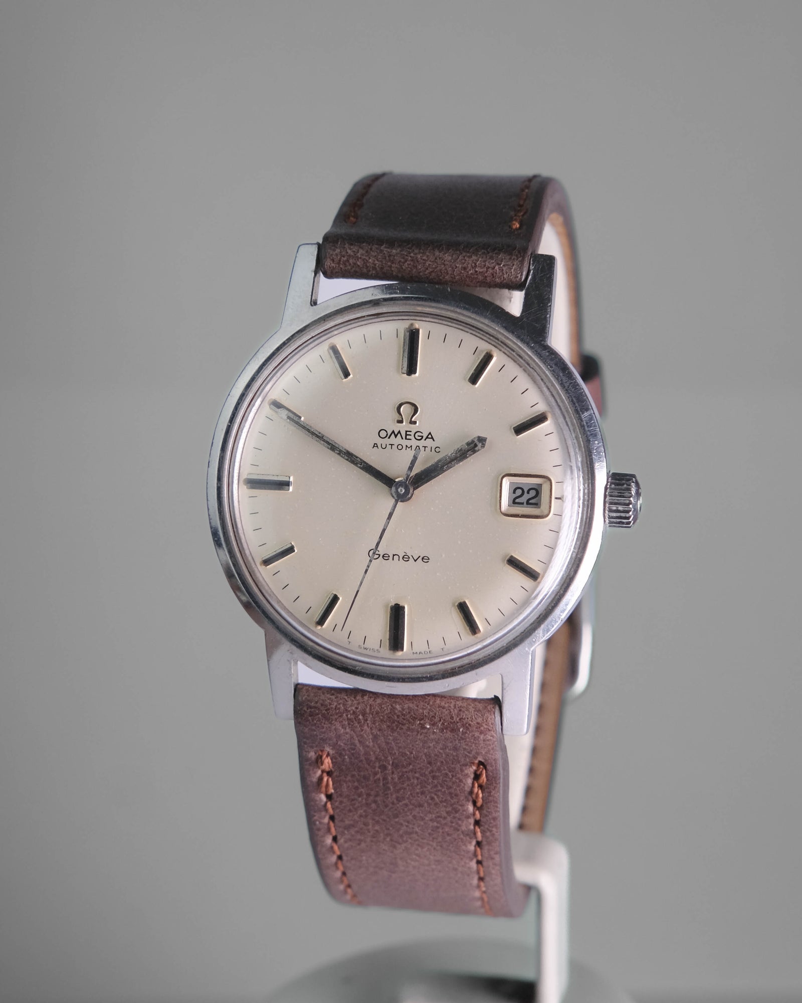 Omega Geneve Ref 166070 From 1970 CREAM dial – Perpetual Watch