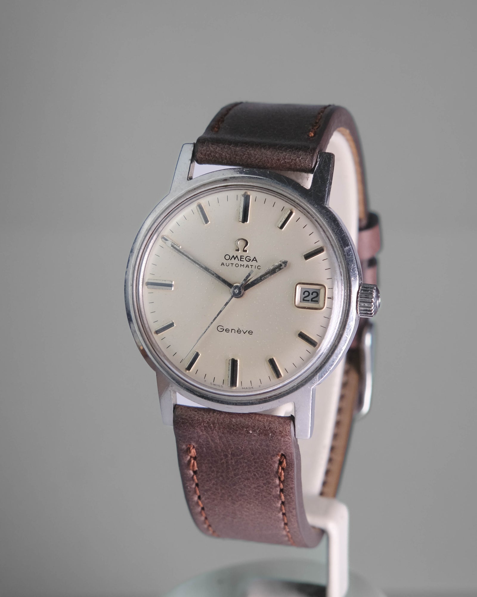 Omega Geneve Ref 166070 From 1970 CREAM dial – Perpetual Watch