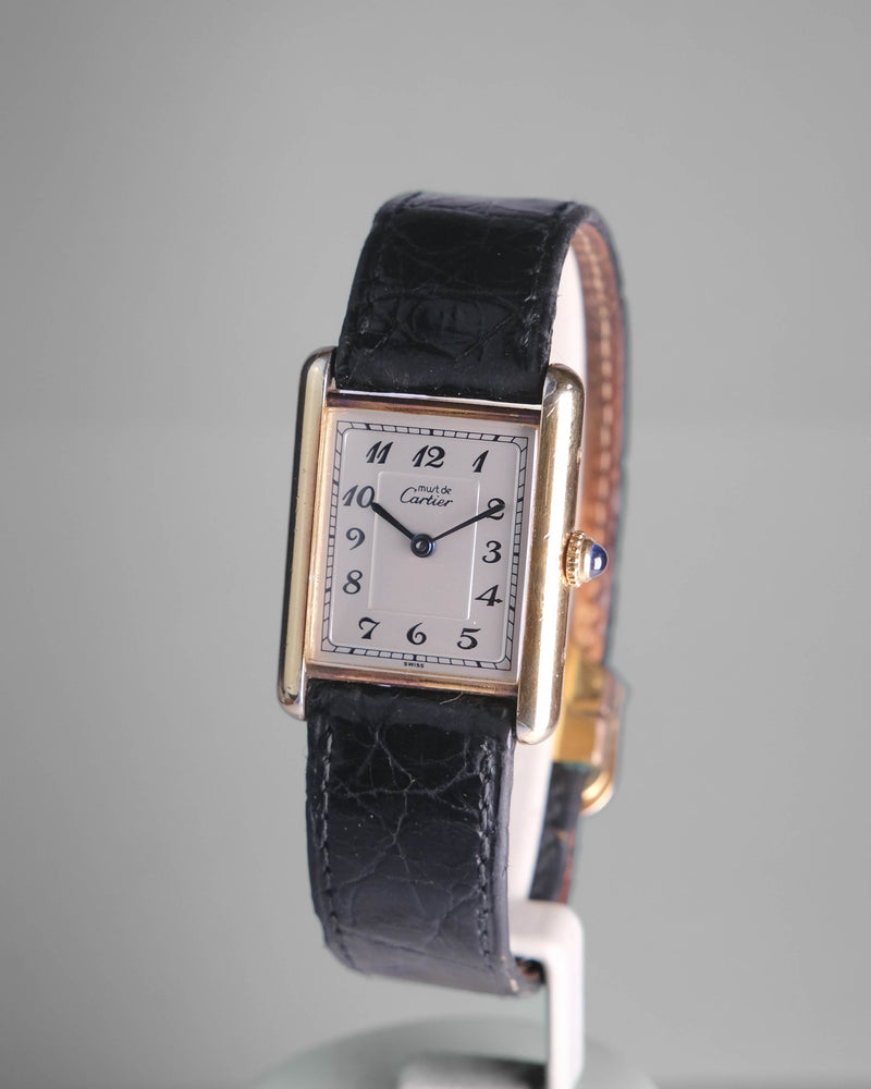 Cartier Must de Tank arabic dial