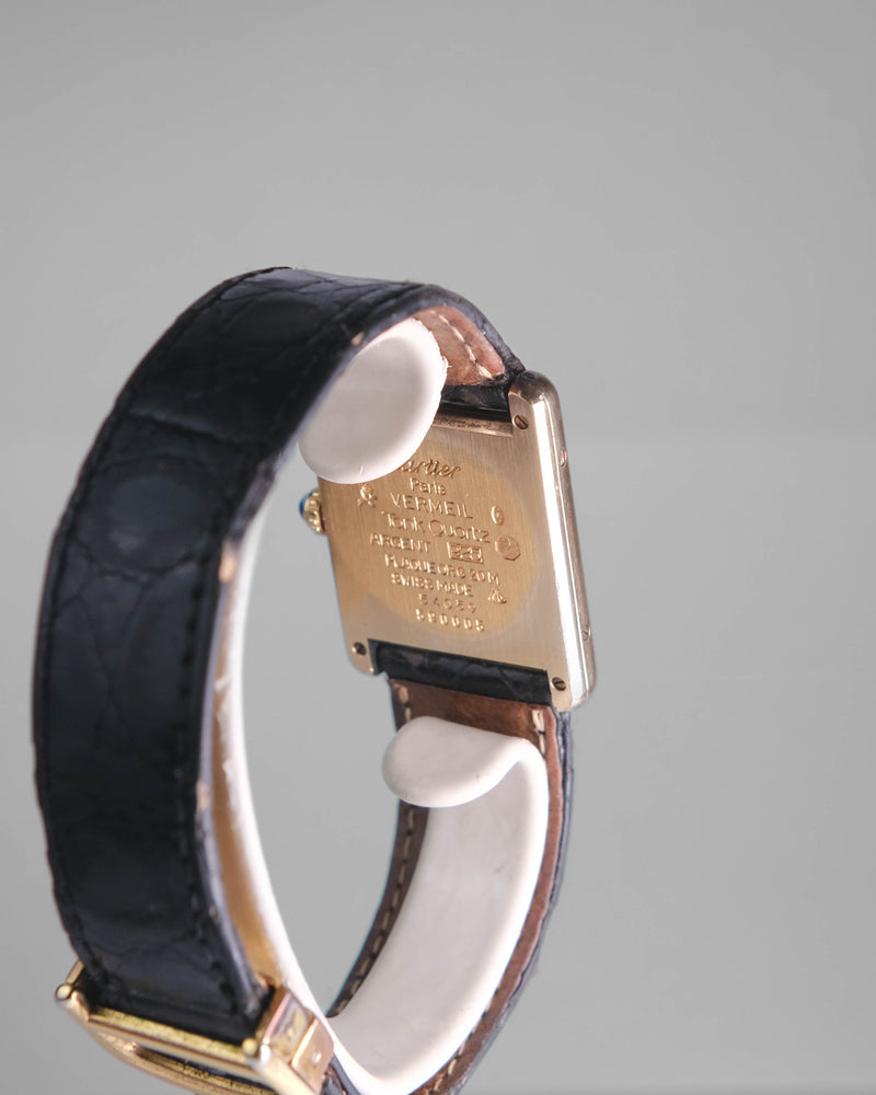Cartier Must de Tank arabic dial