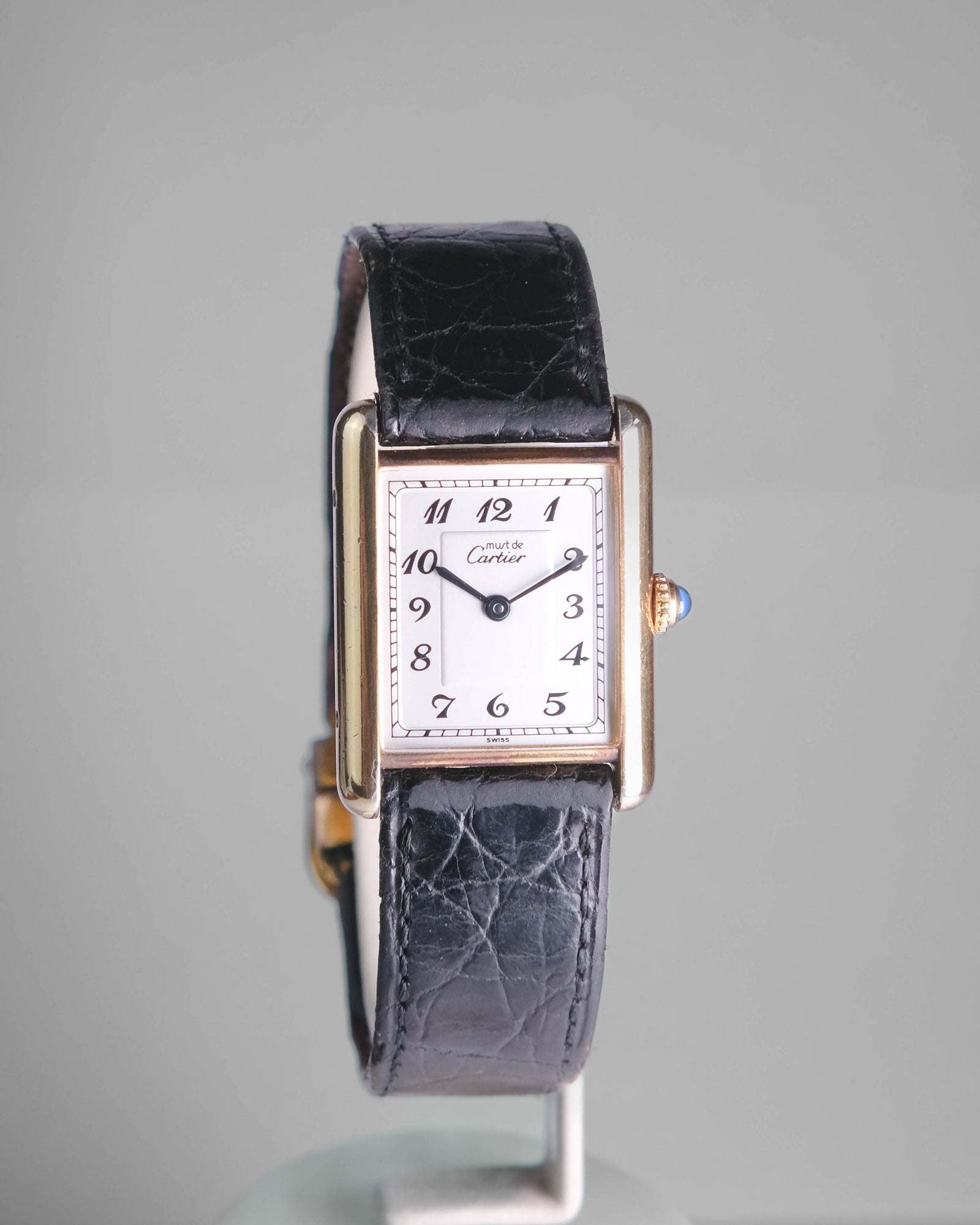 Cartier Must de Tank arabic dial – Perpetual Watch Lover (PWL)