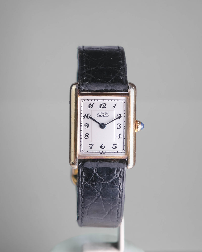 Cartier Must de Tank arabic dial