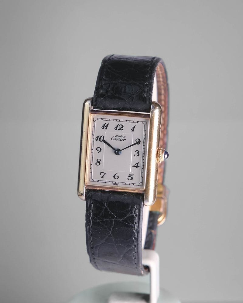 Cartier Must de Tank arabic dial