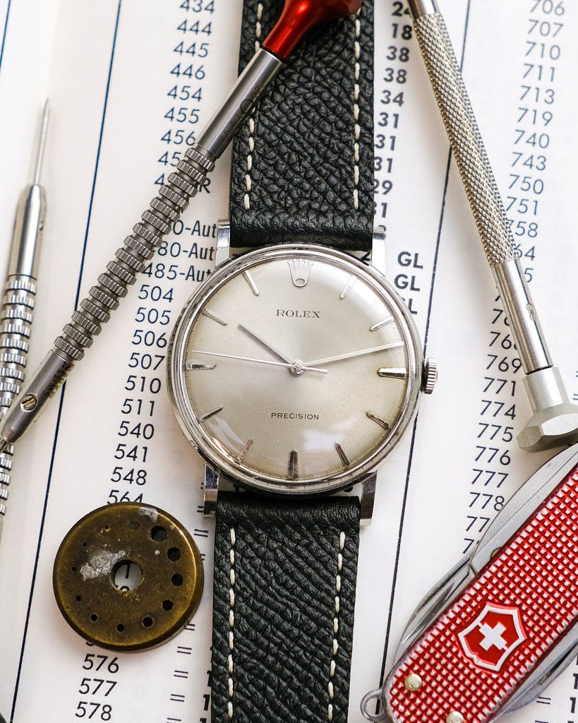 Rolex Precision 9829 Handwound dress watch – Perpetual Watch Lover
