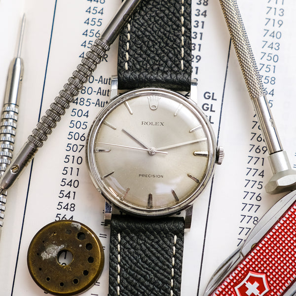 Rolex Precision 9829 Handwound dress watch – Perpetual Watch Lover