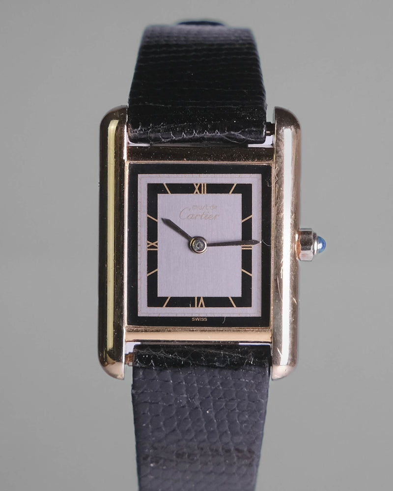 Cartier Must de Tank ladies Ghost dial