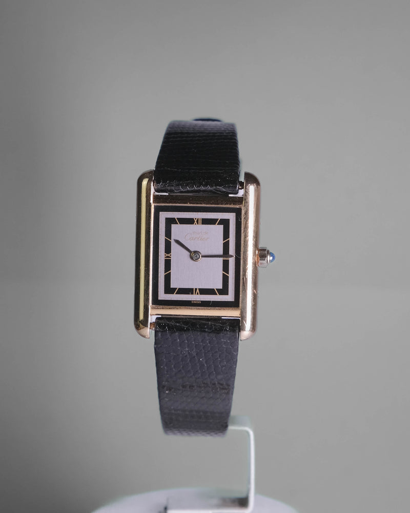 Cartier Must de Tank ladies Ghost dial