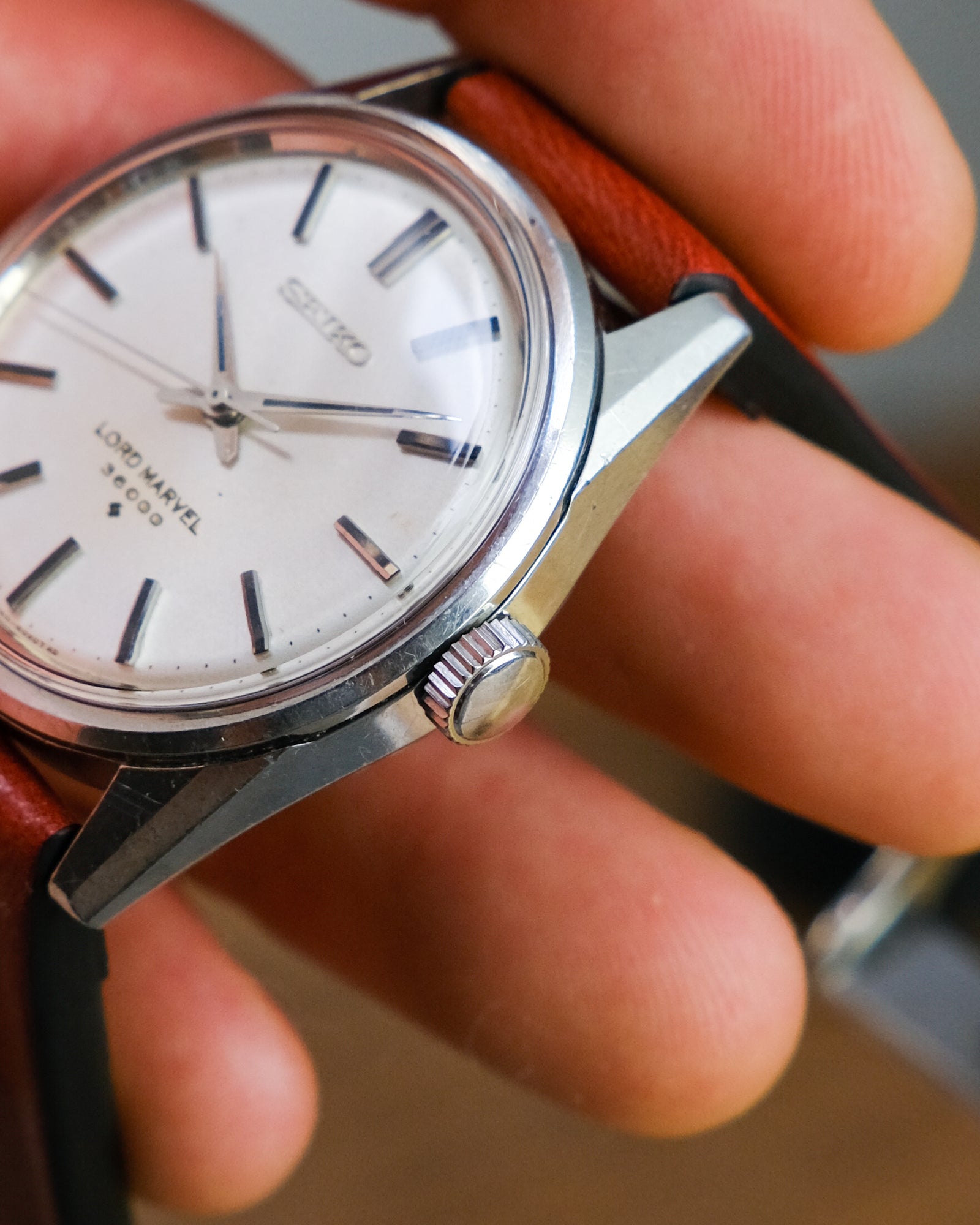 SEIKO LORD MARVEL 腕時計 5740-8000 WW4184 Seiko Lord Marvel 5740-8000 36000 SGP Linen Breguet Dial