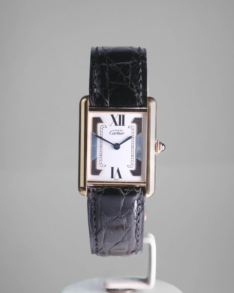 Cartier Must de Tank Trinity Dial Mens