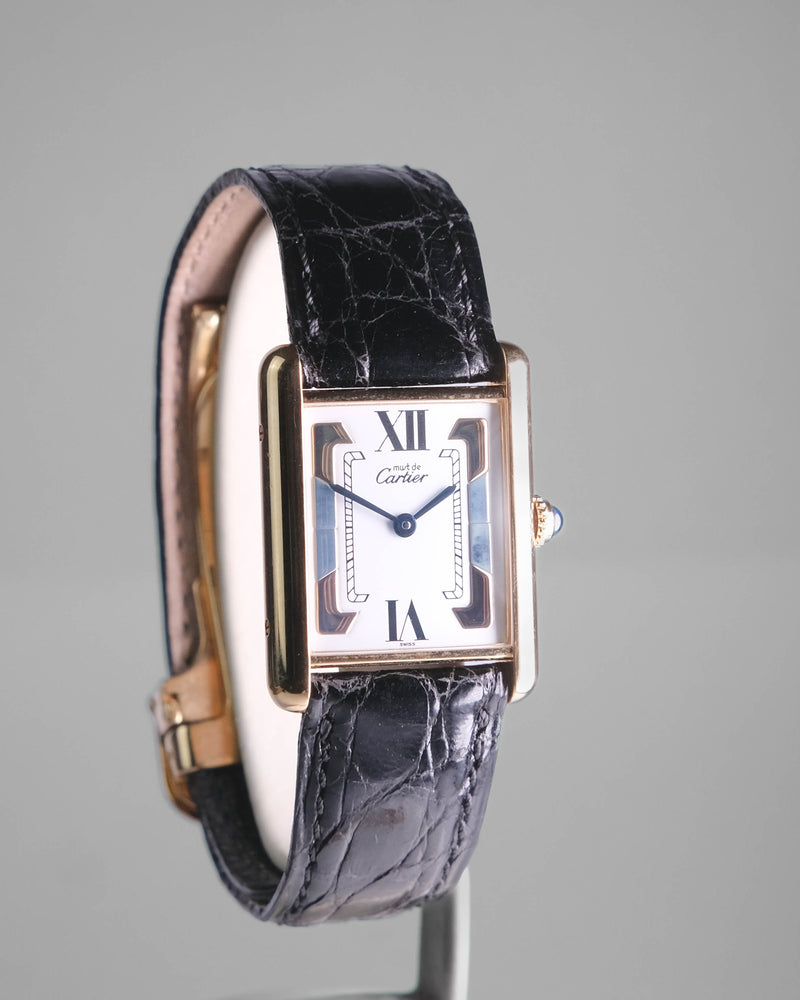 Cartier Must de Tank Trinity Dial Mens