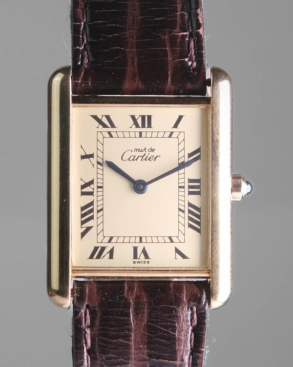 Cartier Must de Tank lemon dial  Quartz