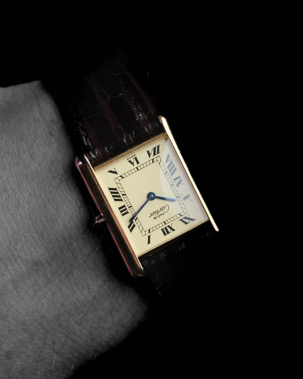 Cartier Must de Tank lemon dial  Quartz