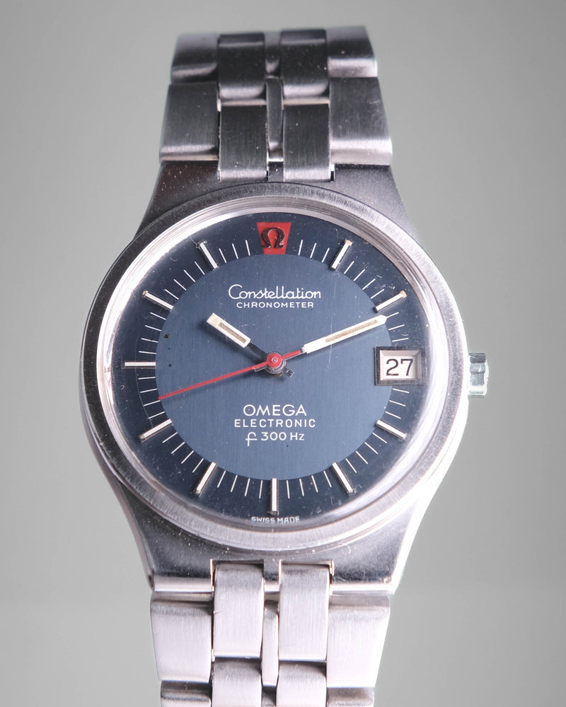 Omega Constellation Blue dial ELECTRONIC