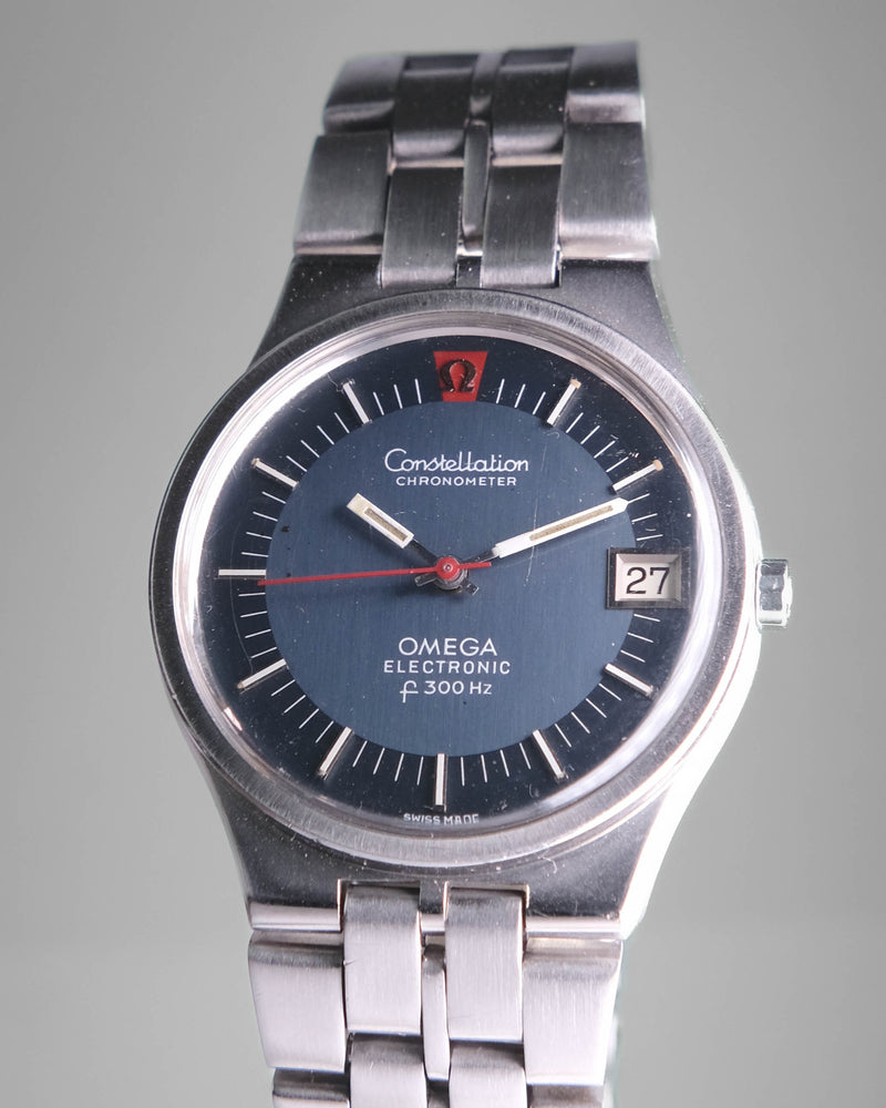 Omega Constellation Blue dial ELECTRONIC